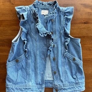 Sezane Faye Jacket Bleu Clair - Size M